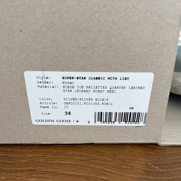 golden goose super star classic women’s 36 - Picture 4 of 4